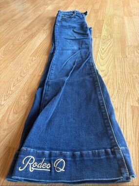 Rodeo Quincy Women's Dark Blue Flare Jeans